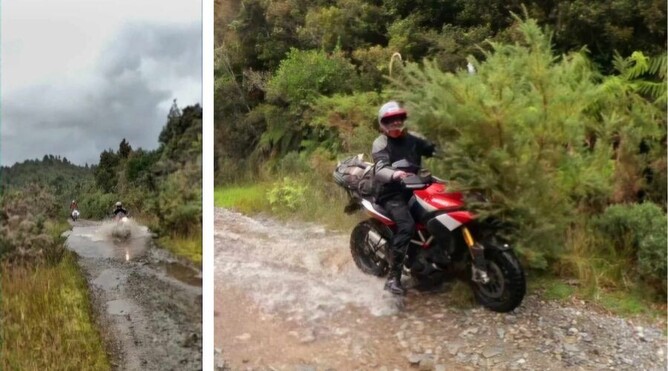 Through water & Phil