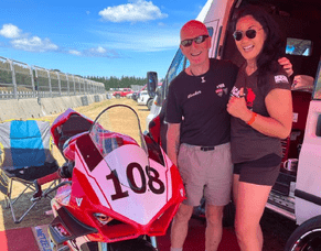 Adrenaline, Ducati, and a racing journey!