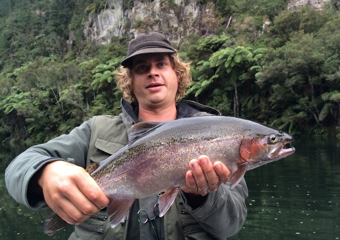 Rainbow Trout Fishing Lake Waipapa