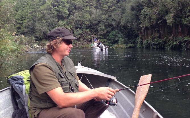 Waipapa River trout fishing