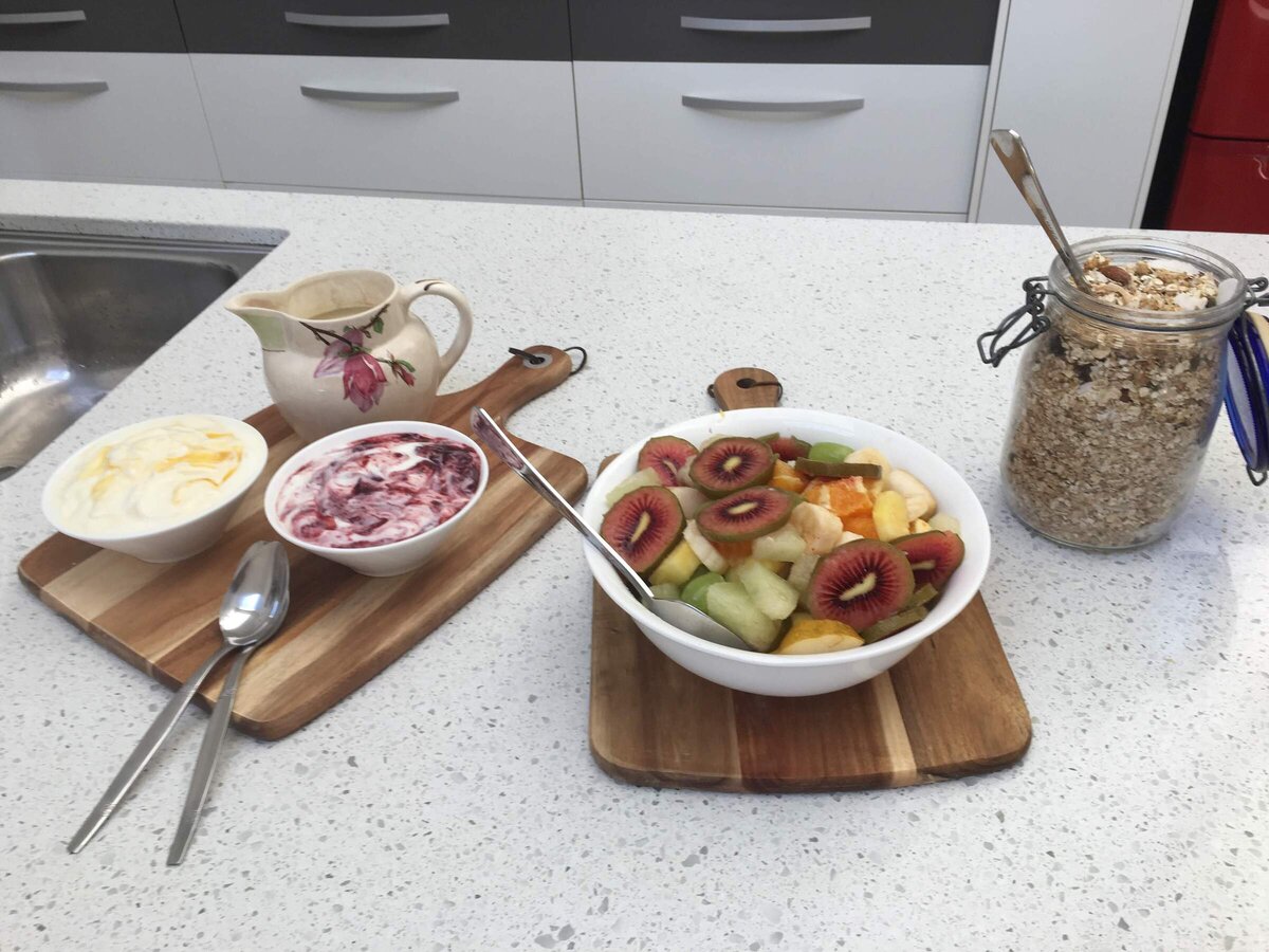 Breakfast | Karapiro Willows B&B