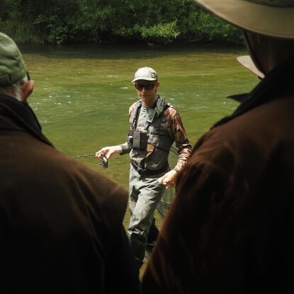 Ollie Bassett French Czech European Nymphing clinic