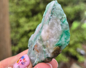 Ajoite in Quartz &ndash; Rare Blue-Green Magic from Messina