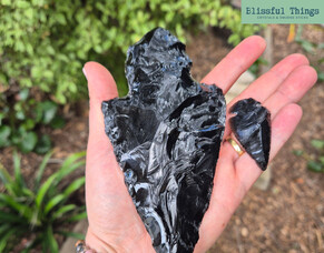 Obsidian Arrowheads