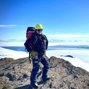 Irish on adventures in Antarctica.