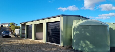 4 bay farm shed