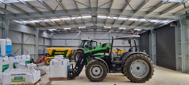 Large implement Shed