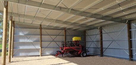 Large implement Shed