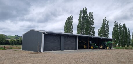 Large contractor shed