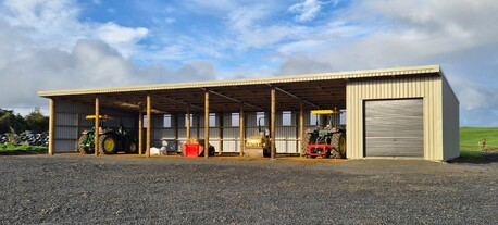 6 bay farm shed