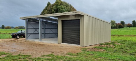 3 bay shed