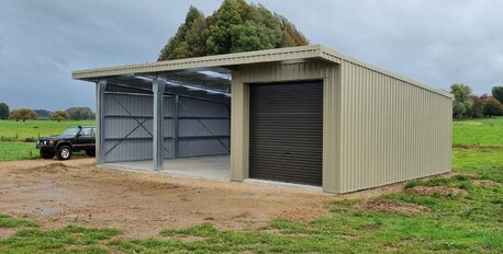 3 bay shed