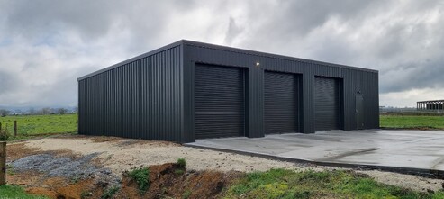 Monopitch style shed