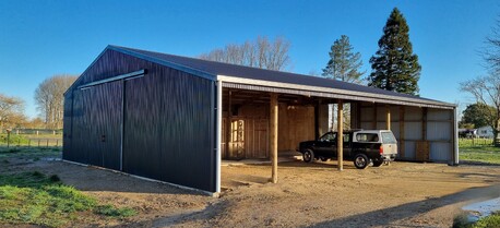4 bay shed