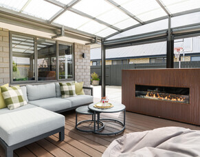 Mobile Outdoor Corten Fireplace