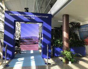 Auckland Airport Lounge &ndash; TRENZ