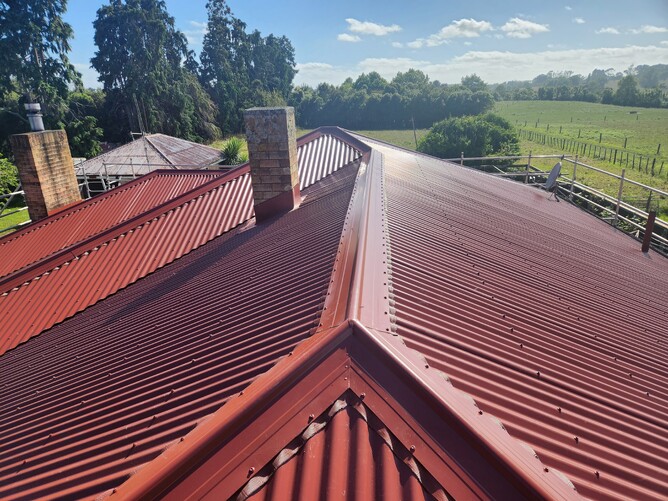 Renovated home in Te Awamutu featuring new metal roof