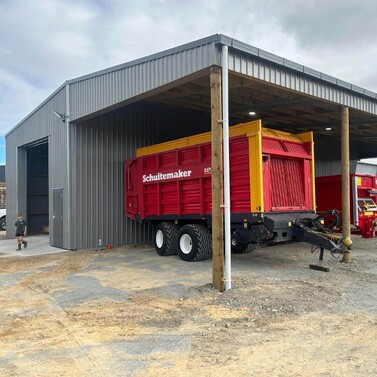 tractor shed, farming building, pole shed, waikato shed, farm shed nz, build waikato, sheds nz, utility shed