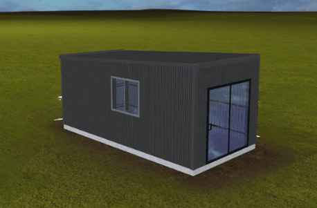 AgPods; Compact, secure, and transportable — ideal as offices, sleepouts, or workshops.