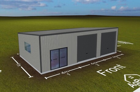 3–4 Bay Kitsets; A versatile mid-size option for tools, vehicles, or hobby space.