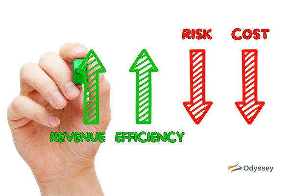 Increase Revenue and efficiency, reduce risk and cost
