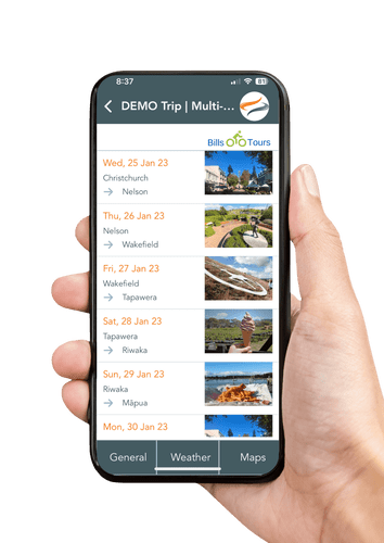 Customers expect their itinerary to be accessible on the mobile.