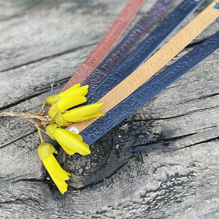 Wildly Capable Leather Wrist Bands
