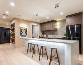 Perspective Nature Brushed Oak Natural laminate flooring sets the stage for an inviting atmosphere