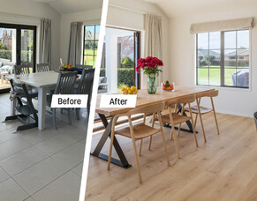 BEFORE & AFTER: A Brighter Home in Papamoa Embracing Light and Space