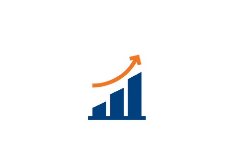 up and down arrow symbolising Scale every 3 months