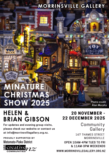 Coming up exhibition poster