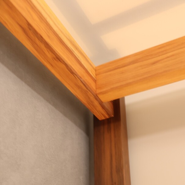 Beautiful timber joinery by Camako Builders in a commercial fit out in Queenstown.