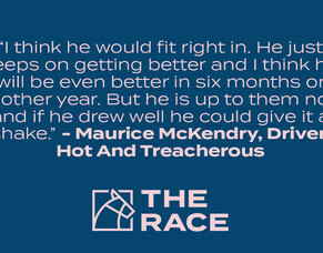 Hot And Treacherous looms as a contender for The Race