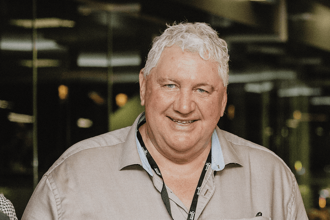 Dunstan Horse Feed's Dave Smith - Photo: Christine Cornege