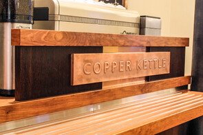 Steel embossed logo | Design Steel | Auckland