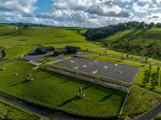 An equestrian lifestyle property completed in 2022