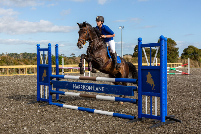 GGT Fibre with Woodhill Black Sand arena by Harrison Lane
