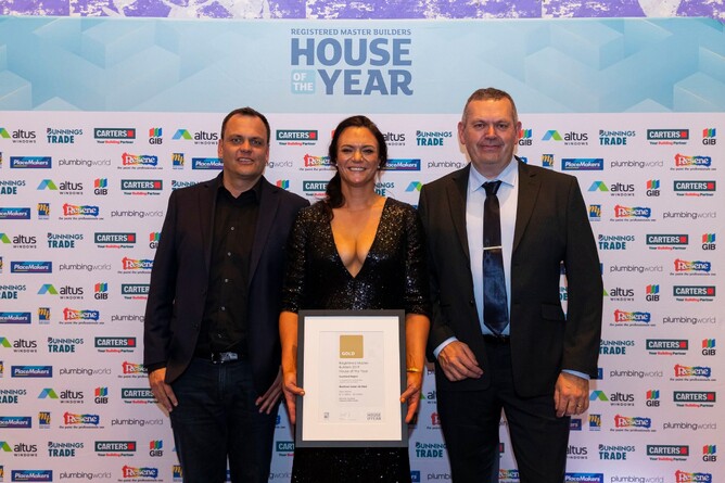 Laura Daly with Stéphane Bessette & Nigel Davies from Transdiesel