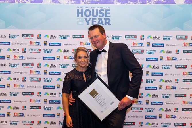 Scott Munro and partner Sarah Marshall