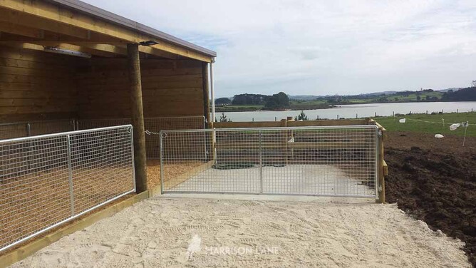 Covered Yards Auckland by Harrison lane