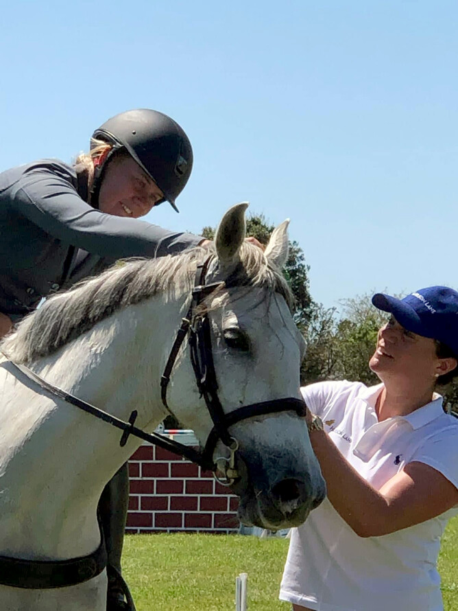Laura Inkster with Laura Daly