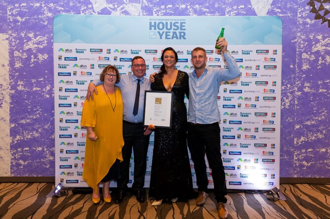 Laura Daly with Debbie & Willie Moreland, and Will Bond