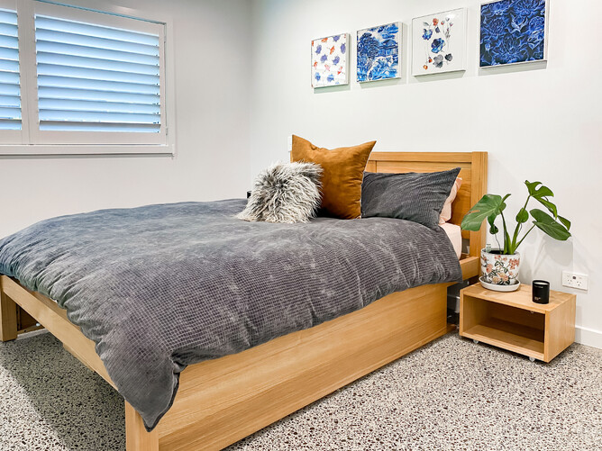 Minor dwelling guest bedroom