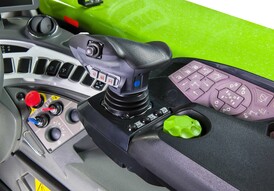 Merlo telehandler operating controls