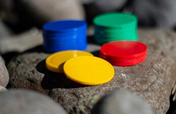 Plastic reward tokens