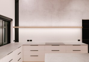 Interior joinery design - let us create your next space for your project. We love designing aspirational spaces for living. From design only options through to full manufacture and project management we can help.