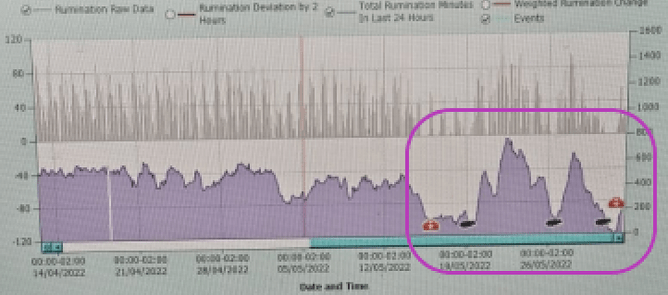 sick cow allflex dairy technology