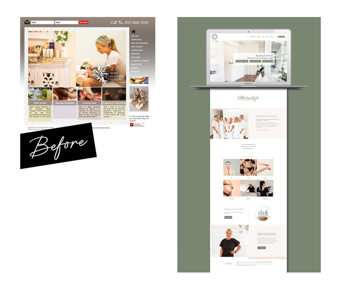 Beauty Salon Website Design