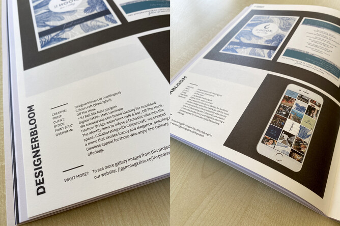 Designerbloom Branding Design Wellingon | featured in GSM Magazine NZ