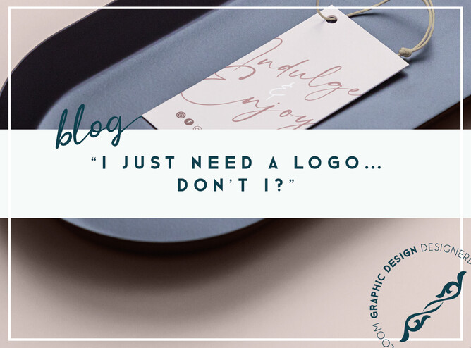 Photo showcasing the blog "I just need a logo, don't I?"